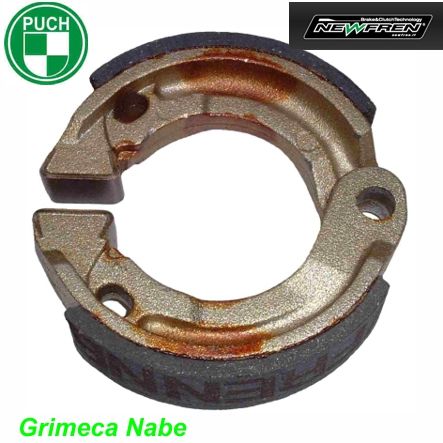 Mofa Bremsbacke Newfren GF.0260 Puch Maxi Grimeca Nabe Piaggio P1 per Paar